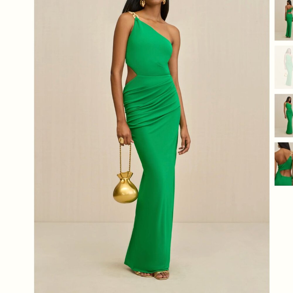 Cobie Gown in Malachite